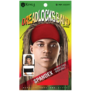 M&M Spandex Dreadlocks Band 707 Assort M&M Spandex Dreadlocks Band 707 Assort