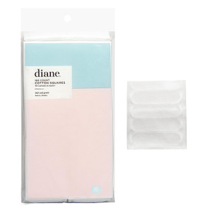 Diane 100 pk Facial Cotton Squares 3DEE065