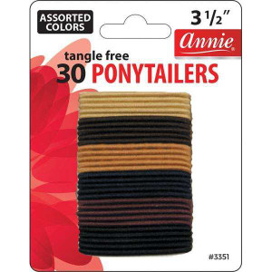 Annie 30 Assort Ponytailers  #3361 Annie 30 Assort Ponytailers  #3361