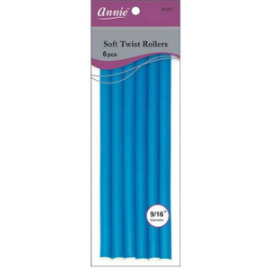 Annie Soft Twist Rollers 9/16" #1202