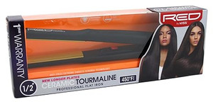 Kiss 1/2" Ceramic Tourmaline Flat Iron Kiss 1/2" Ceramic Tourmaline Flat Iron