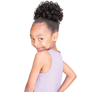 Janet Kids Drawstring Pony "Chic Curl" #2 Janet Kids Drawstring Pony "Chic Curl" #2