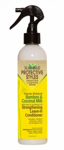 Taliah Waajid Bamboo & Coconut Milk Strengthening Leave In Conditioner 8 oz Taliah Waajid Bamboo & Coconut Milk Strengthening Leave In Conditioner 8 oz