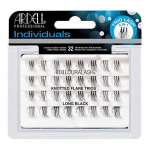 Ardell Individuals 32 Knotted Flare Trios Long Blk Ardell Individuals 32 Knotted Flare Trios Long Blk