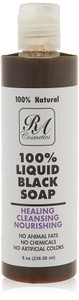 RA Cosmetics 100% Liquid Black Soap 4oz RA Cosmetics 100% Liquid Black Soap 4oz