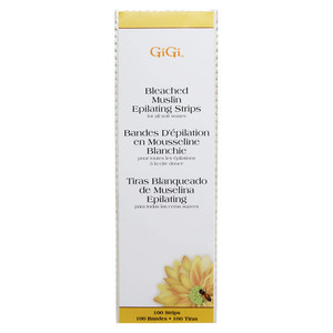 Gigi Bleached Muslin Epilating Strips Gigi Bleached Muslin Epilating Strips