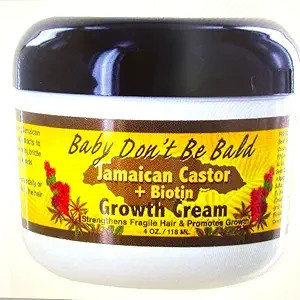 Baby Don't Be Bald Jamaican Castor/Biotin Cream 4oz Baby Don't Be Bald Jamaican Castor/Biotin Cream 4oz