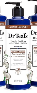 Dr. Teal Body Coconut Body Oil Lotion 18 fl oz Dr. Teal Body Coconut Body Oil Lotion 18 fl oz