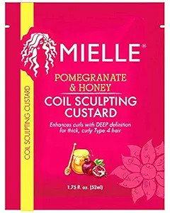 Mielle Pomegranted & Honey Coil Sculpting Custard Packs 1.75oz Mielle Pomegranted & Honey Coil Sculpting Custard Packs 1.75oz