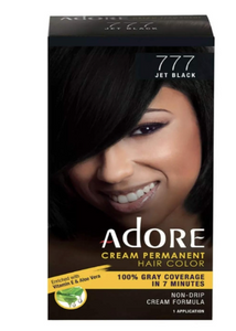 Adore Permanent Hair Color #777 Jet Black Adore Permanent Hair Color #777 Jet Black