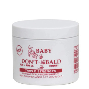 Baby  Don't Be Bald Triple Strength Hair & Scalp Nourishment  8Oz Baby  Don't Be Bald Triple Strength Hair & Scalp Nourishment  8Oz