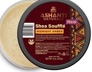 Ashanti Naturals Shea Souffle Midnight Amber  8oz