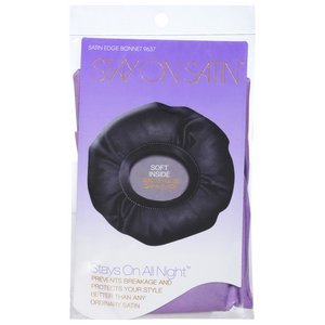 Stay On Satin Edge Bonnet XL #9638