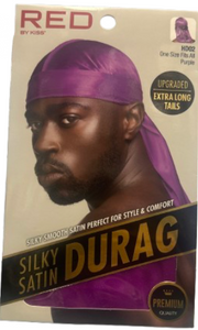RED By Kiss Silky Satin Durag - Black #HD02