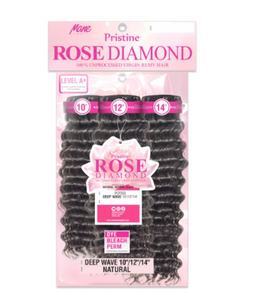 Mane Concept Rose Diamond  Deep Wave #Natural Black (12,14,16)