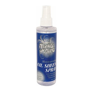 Worlds of Curls Moisturizing Sheen Spray 8 fl oz..