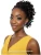 Mane Concept Brown Sugar Ponytail "BSWNT14 Soft Bouncy Curl WNT 10" #1B