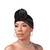 RED By Kiss Velvet Top Knot Turban #HQ59 - Black