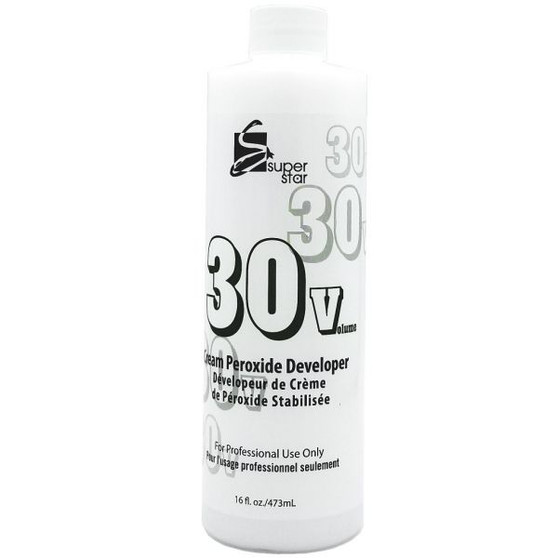 Peroxide Developer Super Star 30v Cream Peroxide Developer 16oz - Apex Beauty Supply