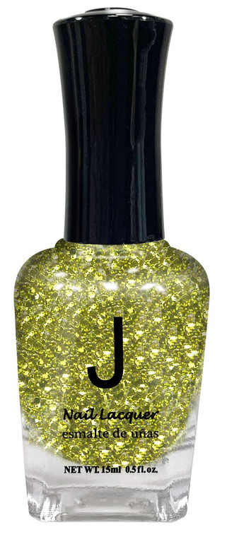 J Nail Polish #JNP057 Spangle Gold 