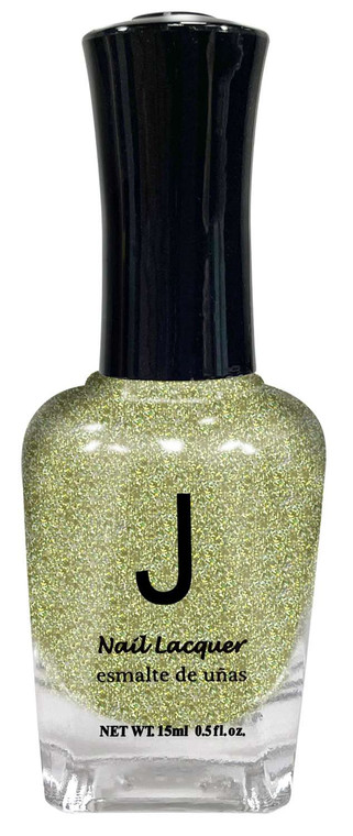 J Nail Polish #JNP052 Glitter Gold 