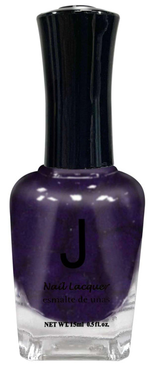 J Nail Polish #JNP033 "Mystrerious Purple" 0.5 fl oz