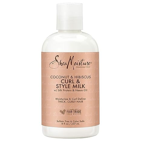 Shea Moisture Coconut & Hibiscus Curl Milk 8oz