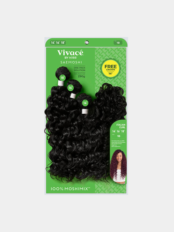 Vivace Saemoshi "Italian Curl" 14,16,18" #1B