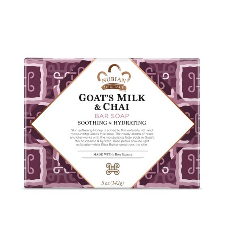 Nubian Heritage Goat Milk & Chai Bar Soap