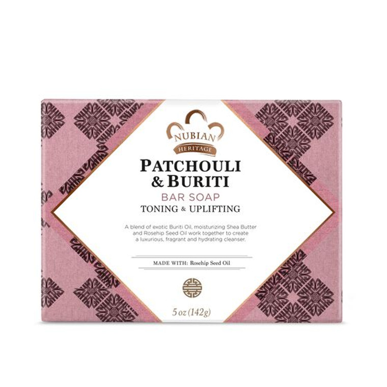 Nubian Heritage Patchouli & Buriti Bar Soap