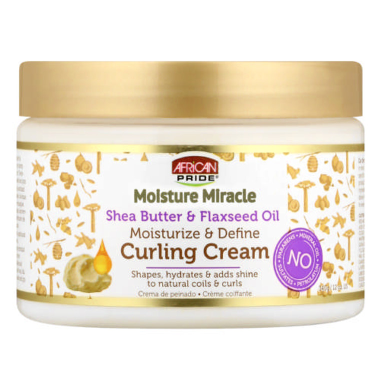 African Pride Moisture Miracle Curling Cream 12oz
