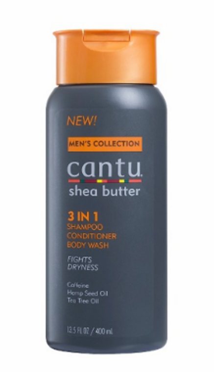 Cantu Men's Collection 3 In 1 Shampoo 13.5 oz