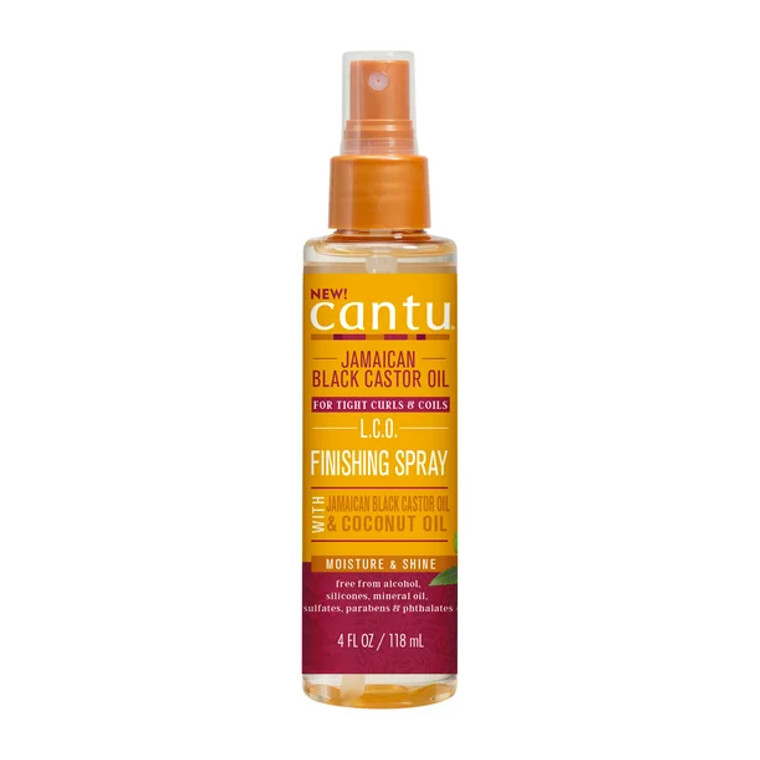 Cantu Black Castor Finishing Spray