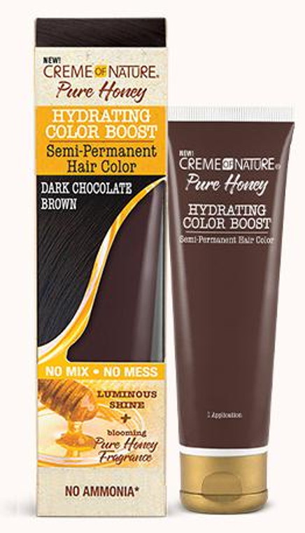 Creme Of Nature Hydrating Color Boost - Dark Chocolate Brown