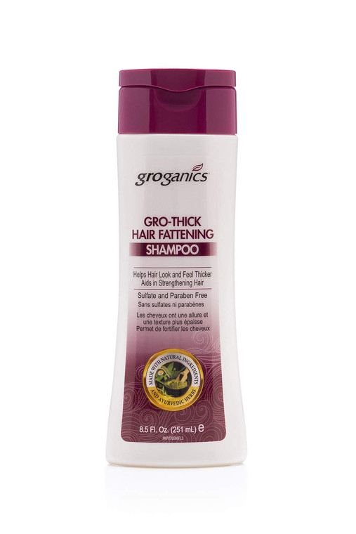 Groganics Gro - Thick Hair Fattening Shampoo 8.5 fl oz