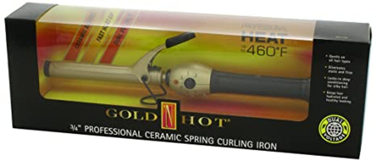 Gold N Hot 3/4 Curl Iron