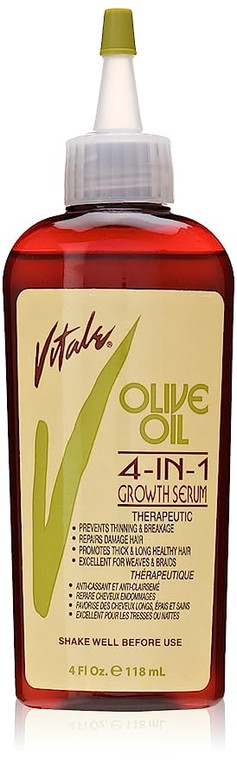 Vitale Olive Oil 4-In-1 Growth Serum