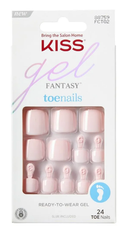 kiss Gel Fantasy Toenails #FCT02