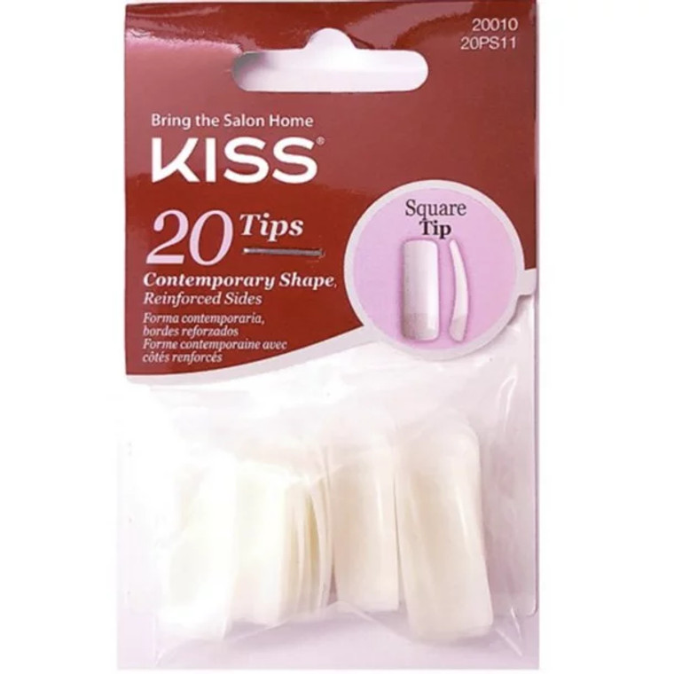 Kiss Square Tip 20 pcs 20PS08