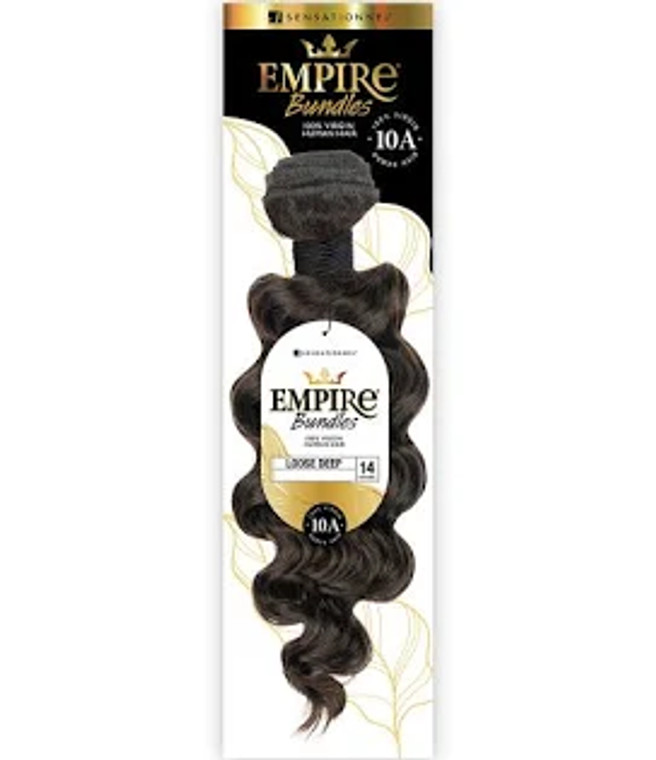 Sensationnel Empire Bundles "Loose Deep" Yaki 20" #Natural 