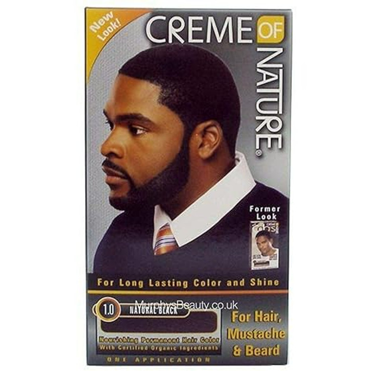 Creme Of Nature Permanent Hair Color Men #Natural Black