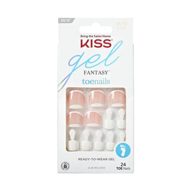 kiss Gel Fantasy Toenails #FT01