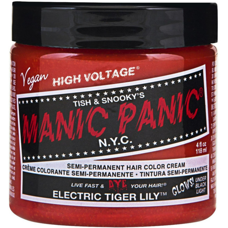 Manic Panic #Electric Tiger Lily 4 oz.