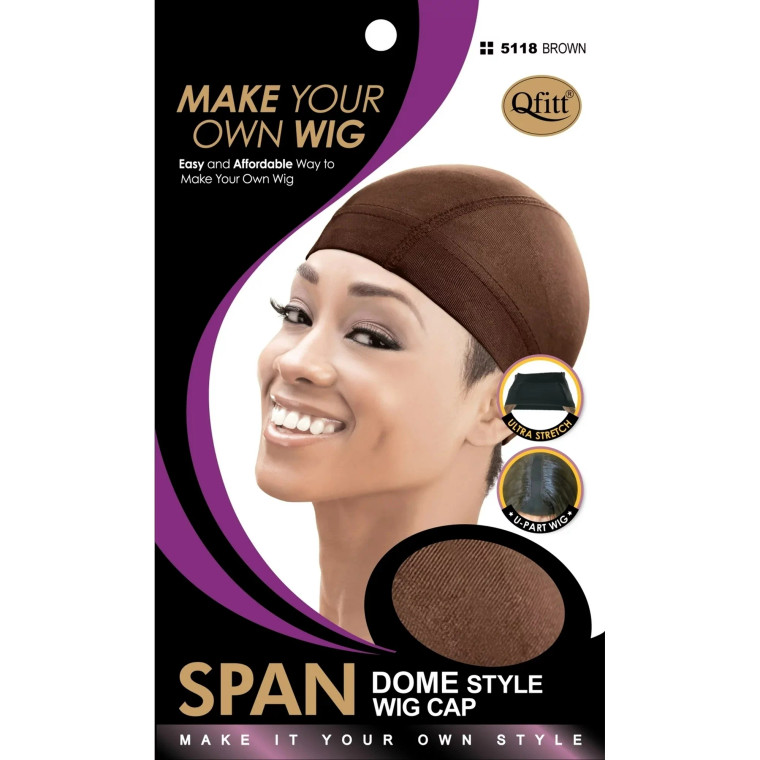 Qufitt Span Wig Cap 5118 "Brown"