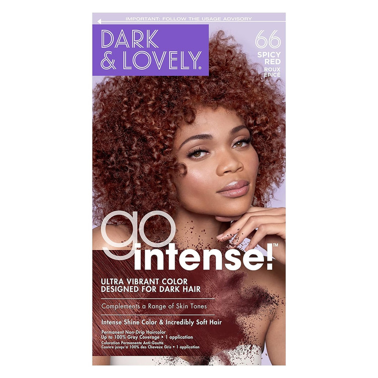 Dark & Lovely Go Intense "Spicy Red" #66