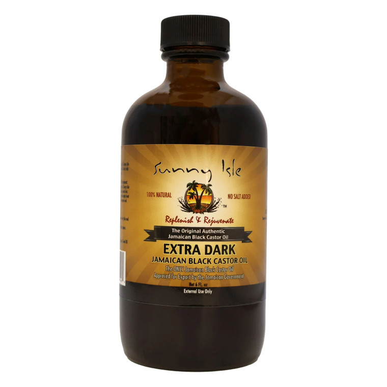 Sunny Isle Black Castor Oil Extra Dark 6oz