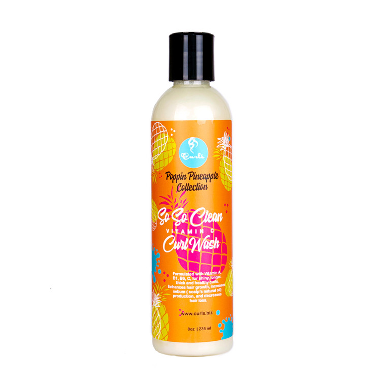 Curls Poppin Pineapple Collection Curl Wash