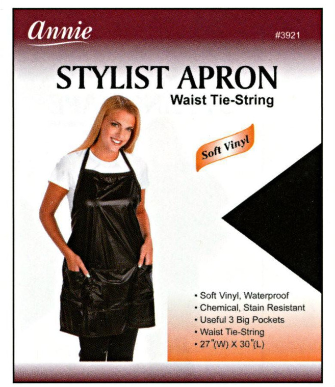 Annie Stylist Apron "Black" #3921