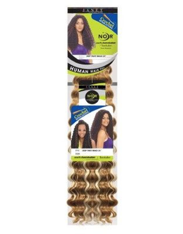 Janet 24" Noir Deep Twist Braid 27