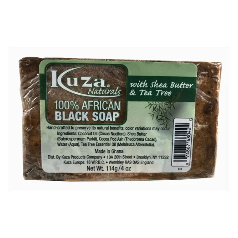 Kuza Black Soap Tea Tree